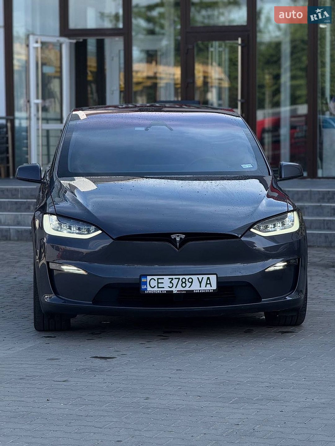Tesla Model X 2023 VIN 7SAXCBE57PF400755 фото оголошення 2 з 10