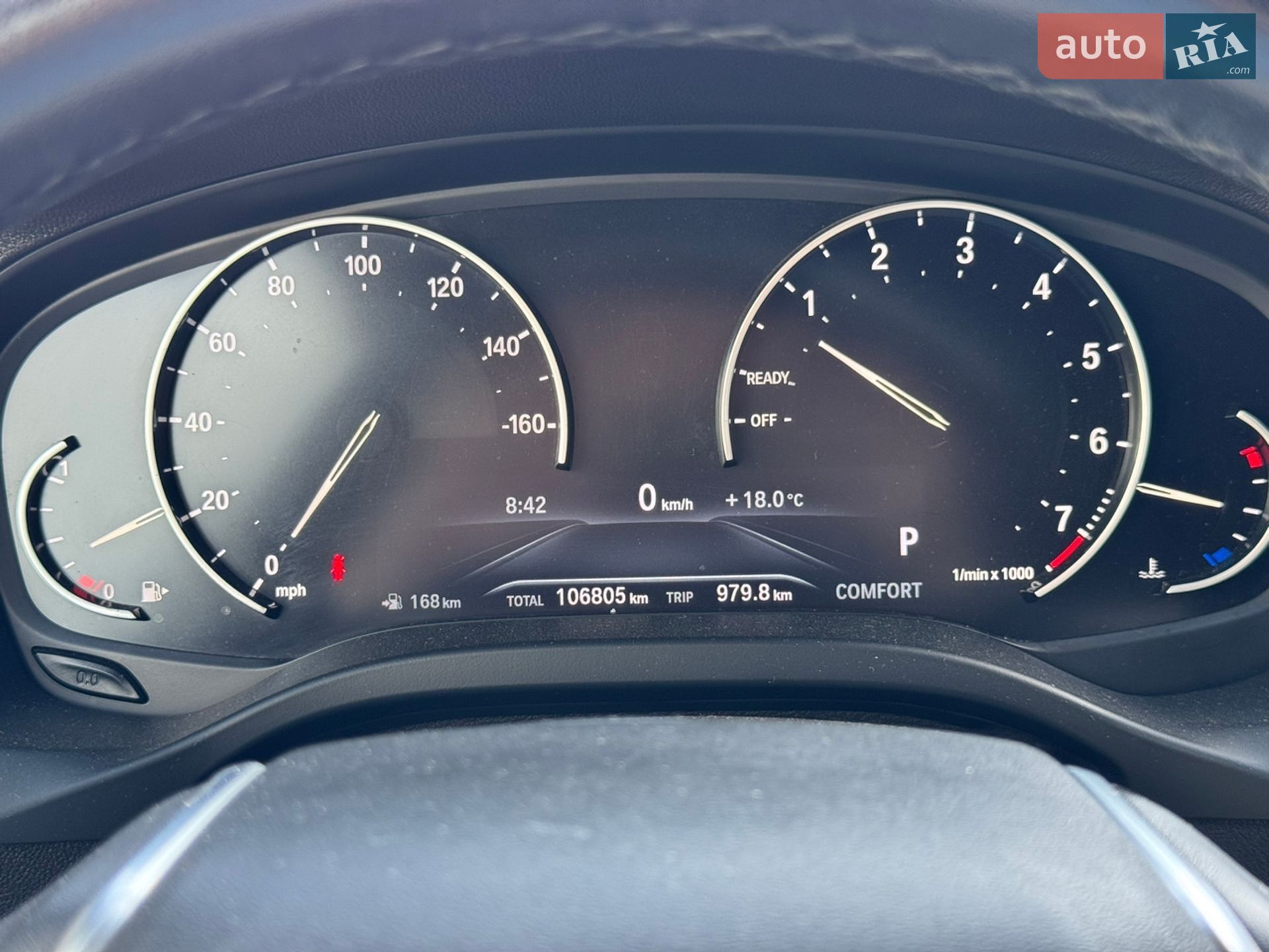 BMW X3 2019 VIN 5UXTR9C51KLP92335 фото оголошення 10 з 19