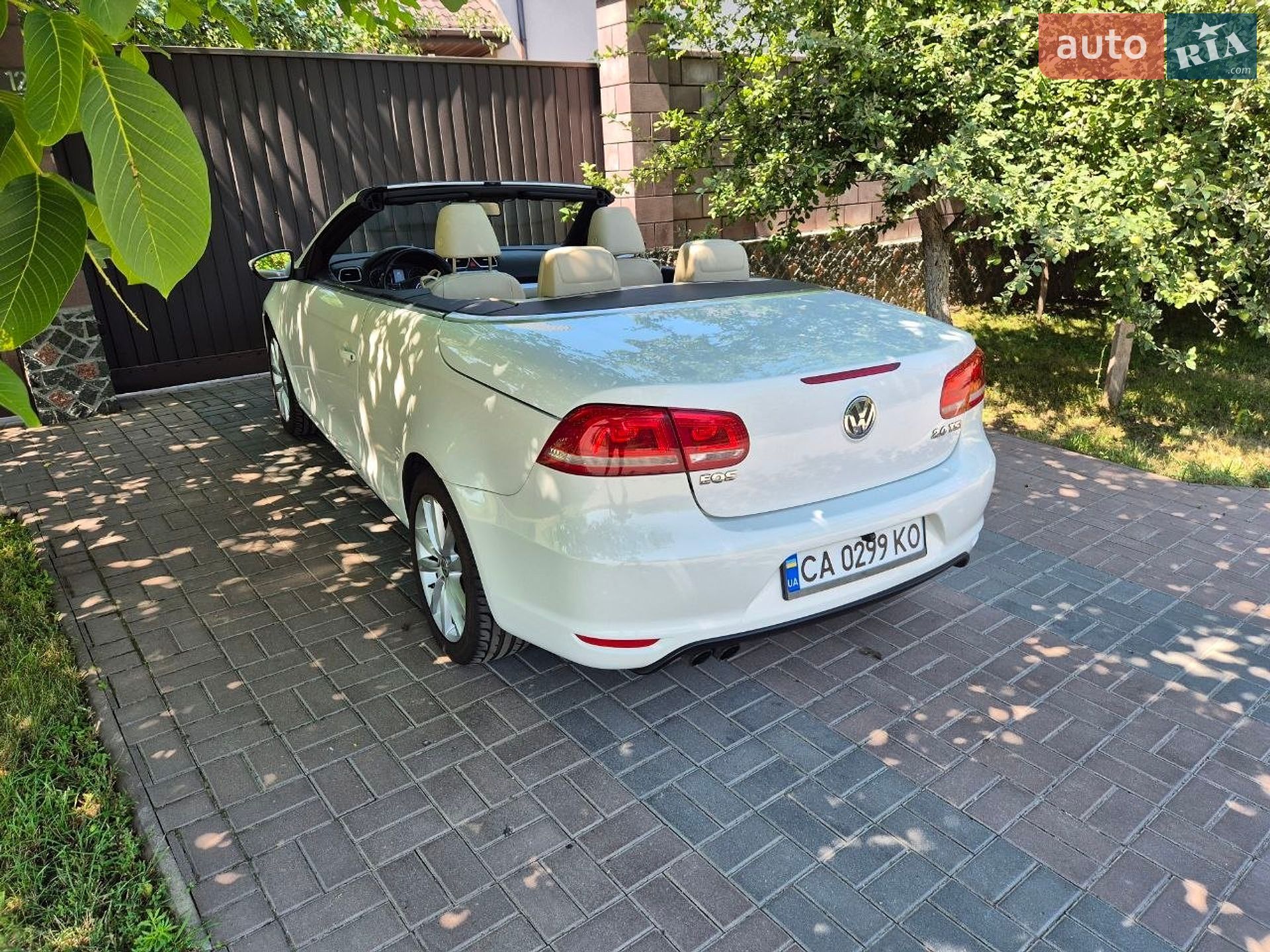 Volkswagen Eos 2011 VIN WVWBW7AH1CV006367 фото оголошення 14 з 16