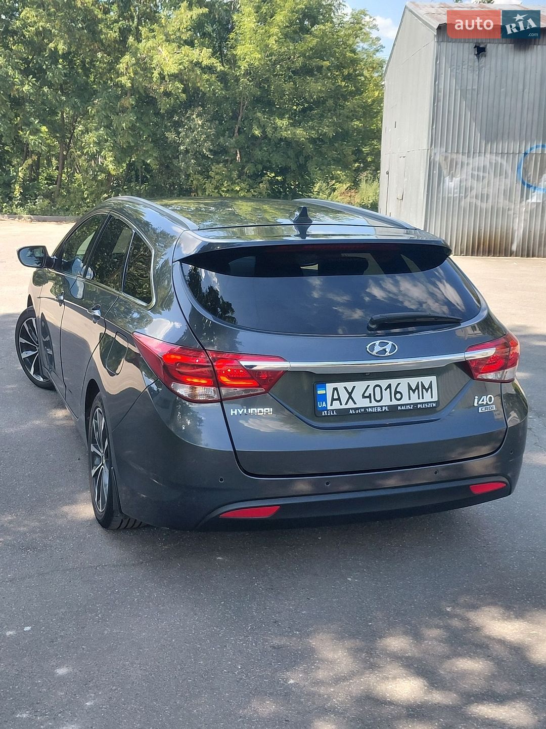Hyundai i40 2016 VIN KMHLC81UAGU124528 фото оголошення 2 з 15