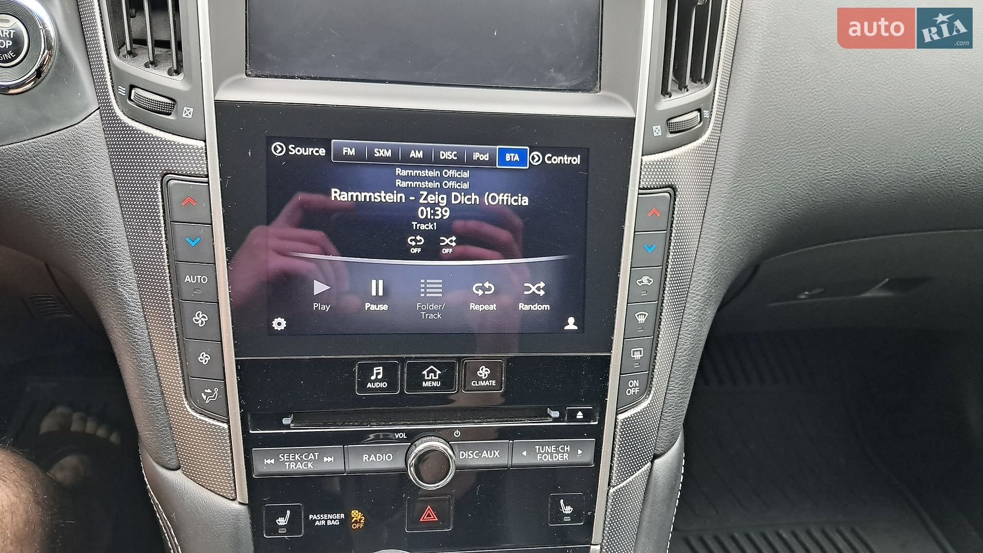 Infiniti Q50 2016 VIN JN1EV7ARXGM342168 фото оголошення 32 з 39