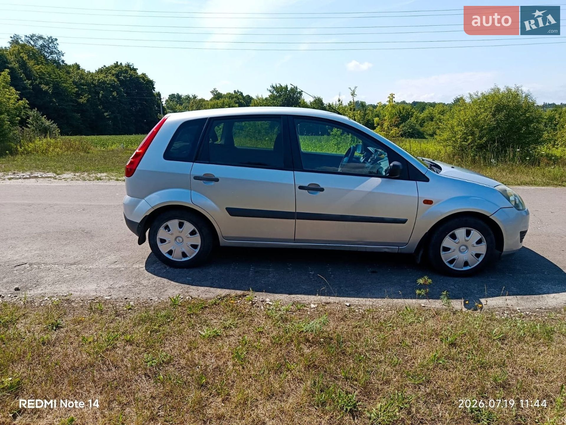 Ford Fiesta 2007 VIN WF0HXXGAJH7U57800 фото оголошення 4 з 19