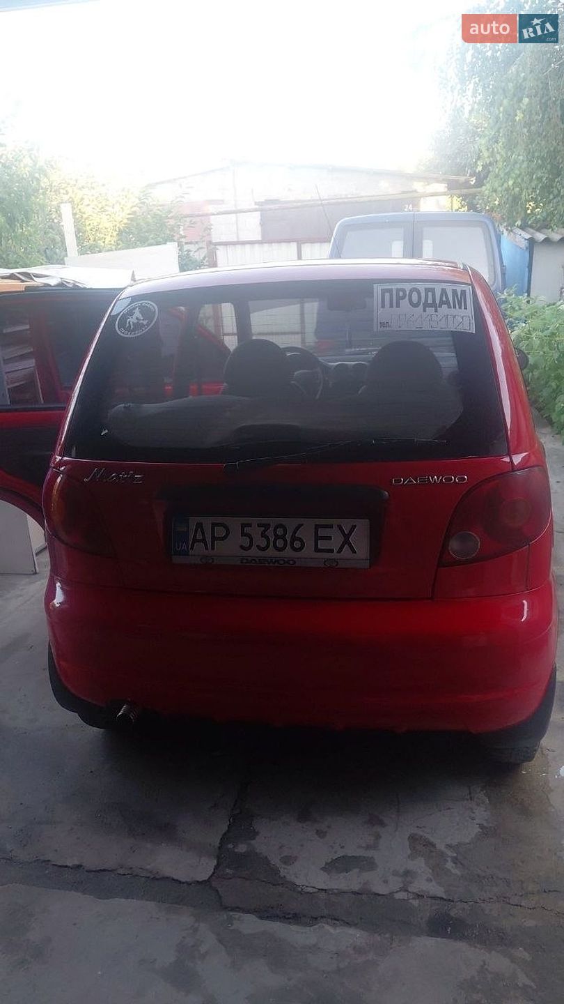 Daewoo Matiz 2007 VIN XWB4A11BD7A113838 фото оголошення 2 з 11