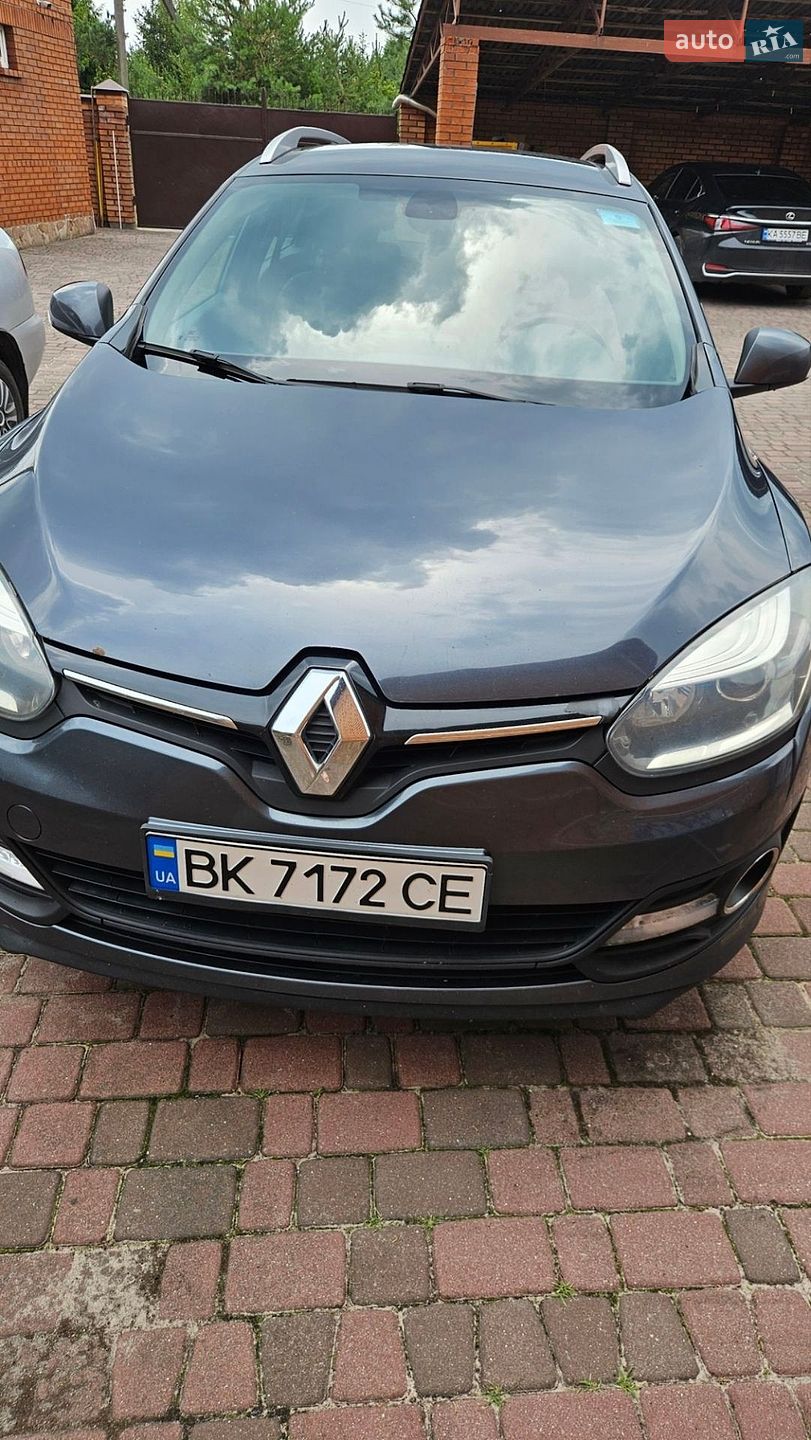 Renault Megane 2014 VIN VF1KZ140650455176 фото оголошення 2 з 9