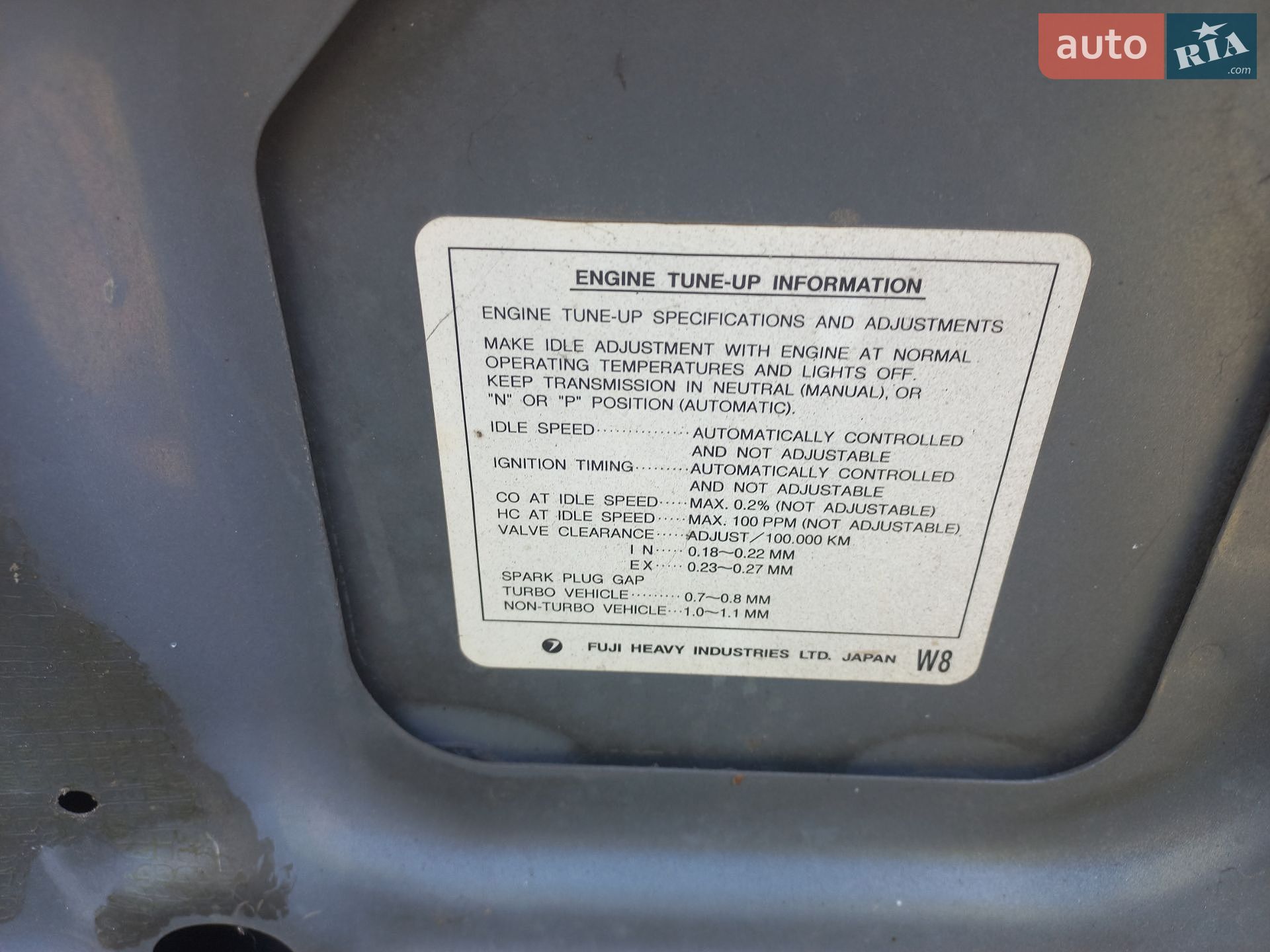 Subaru Impreza 2003 VIN JF1GD5LR53G046212 фото оголошення 20 з 21