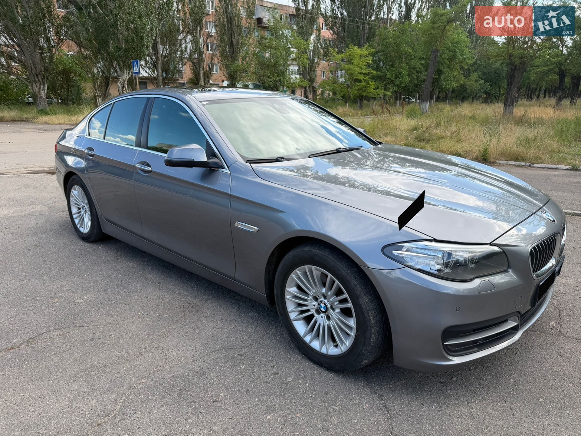 BMW 5 Series 2014 VIN WBA5C3108ED763569 фото оголошення 2 з 19