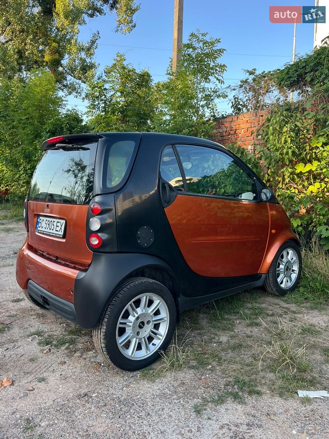 Smart Fortwo 2000 VIN WME01MC01YH039040 фото оголошення 10 з 19