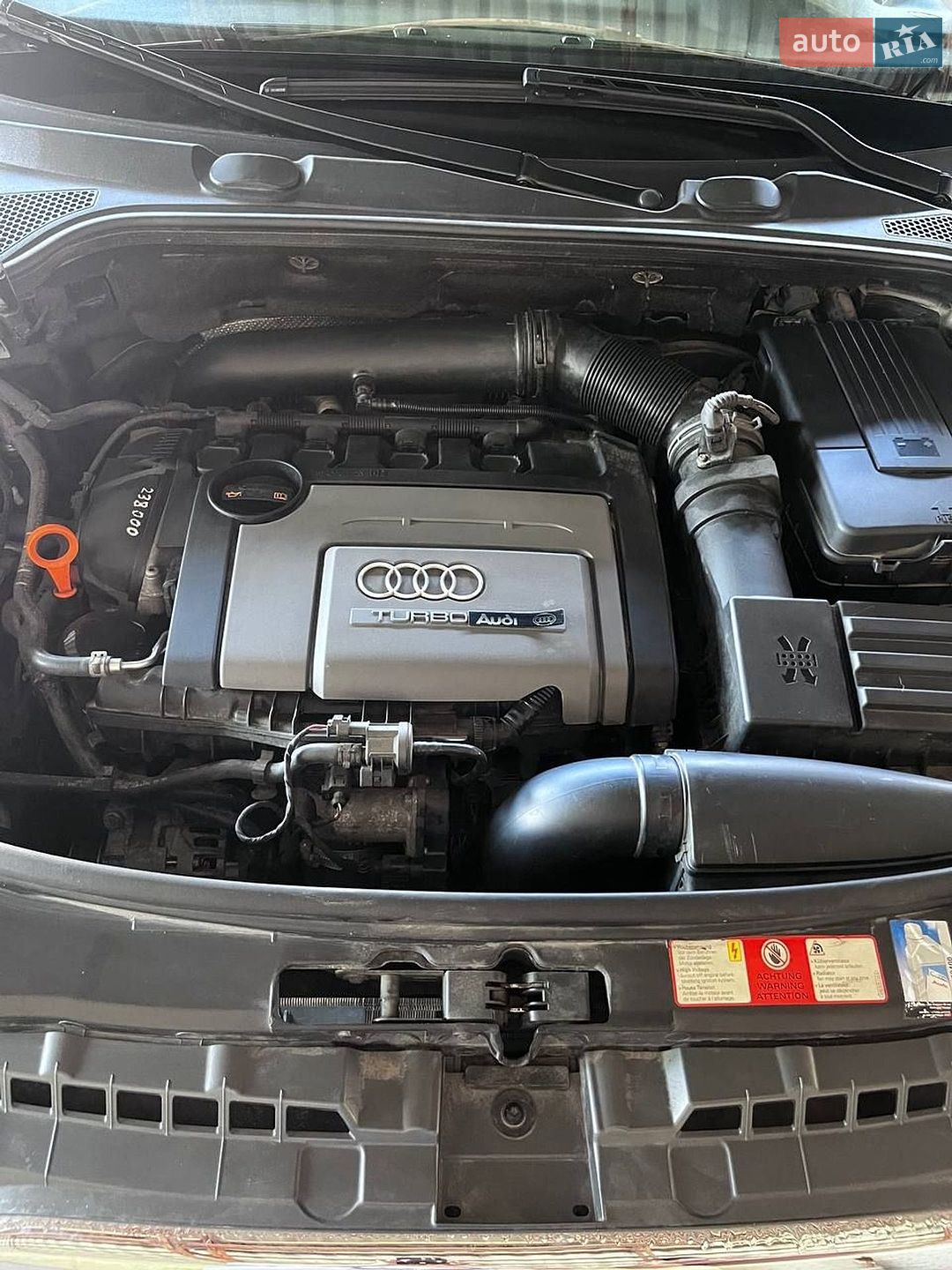 Audi A3 2007 VIN WAUZZZ8P87A167663 фото оголошення 6 з 12