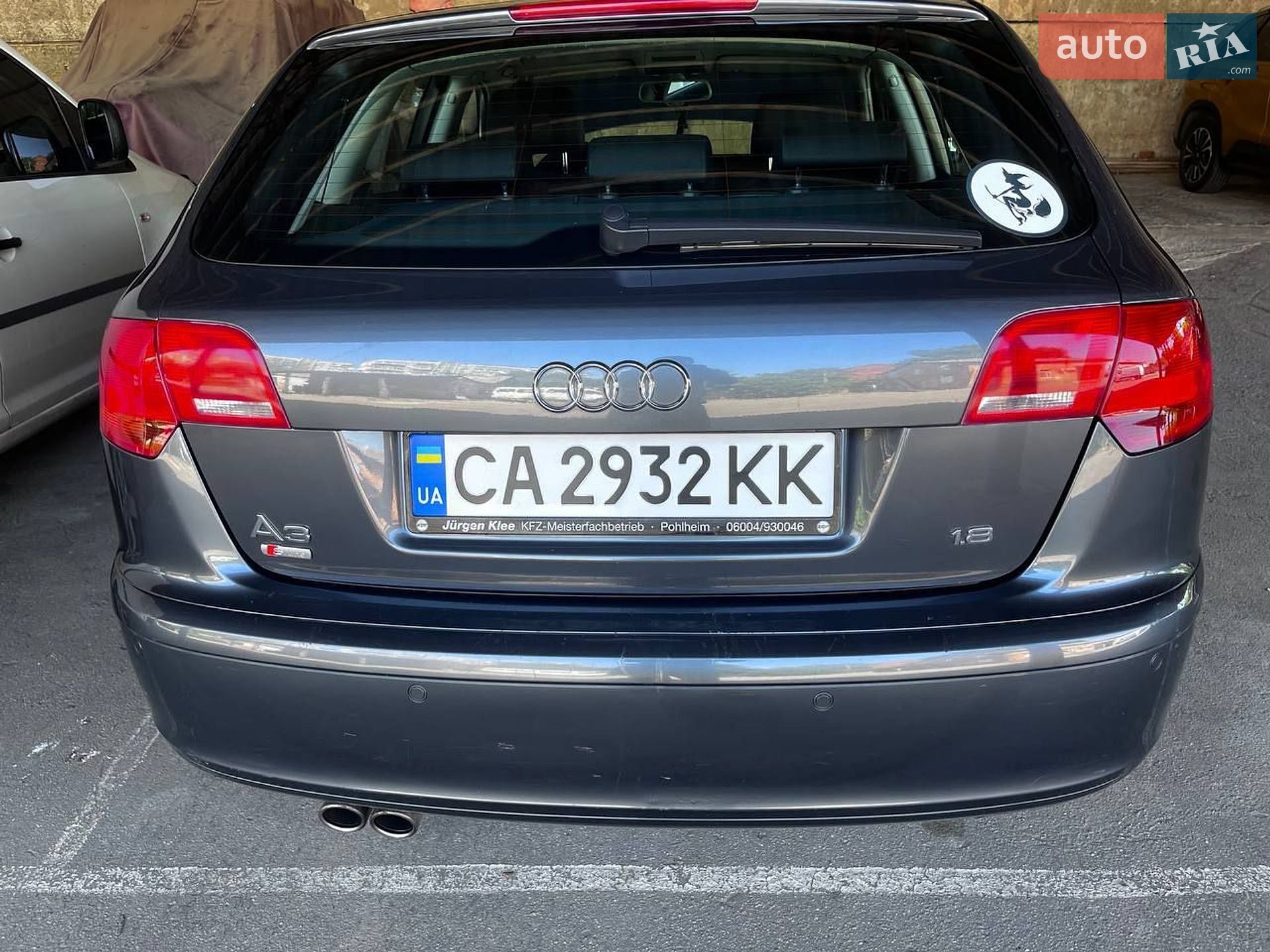 Audi A3 2007 VIN WAUZZZ8P87A167663 фото оголошення 4 з 12