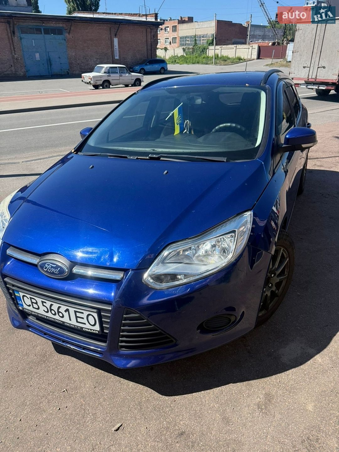 Ford Focus 2013 VIN WF0LXXGCBLDC59438 фото оголошення 2 з 11