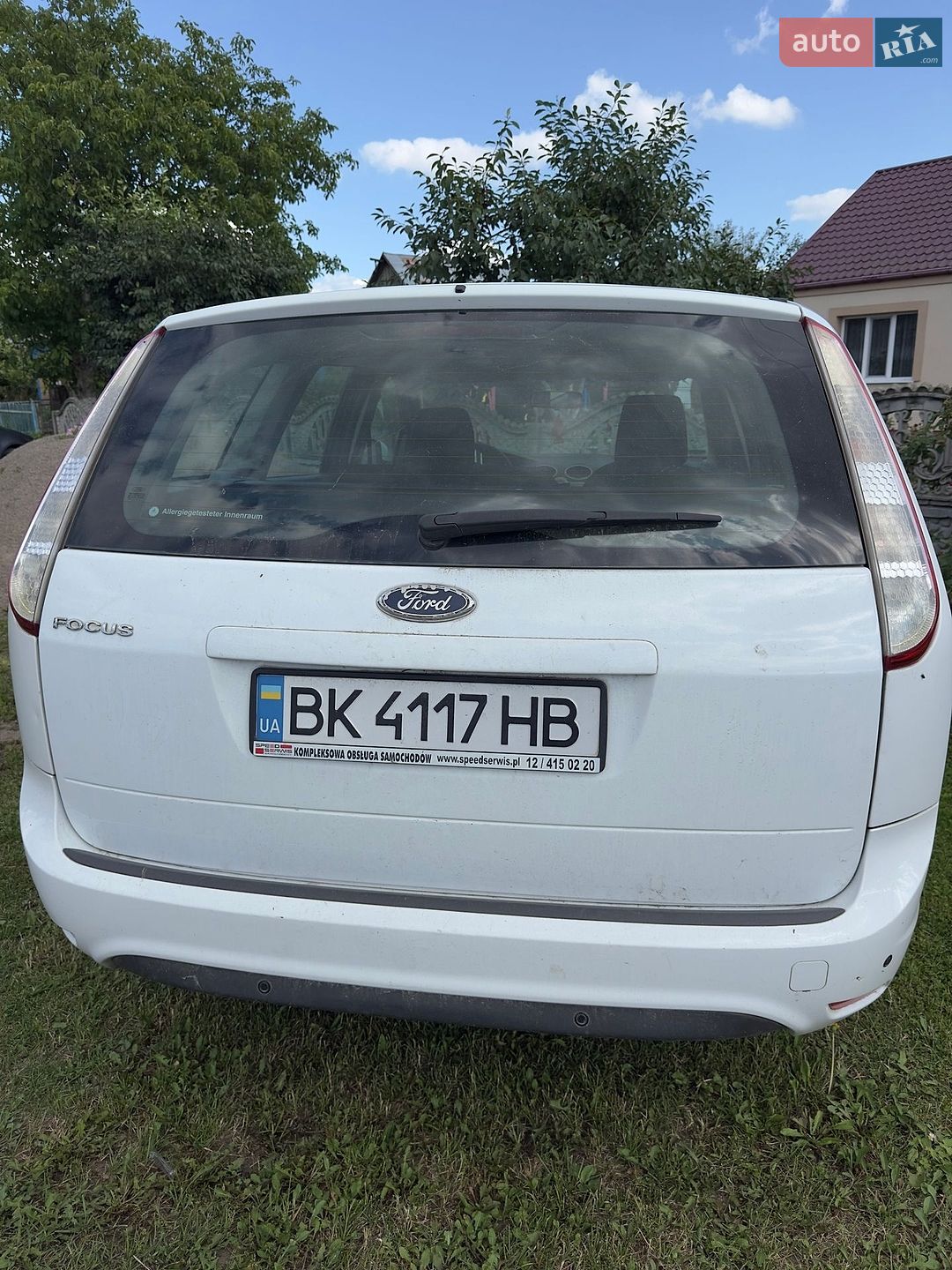 Ford Focus 2009 VIN WF0SXXGCDS9D54699 фото оголошення 3 з 3