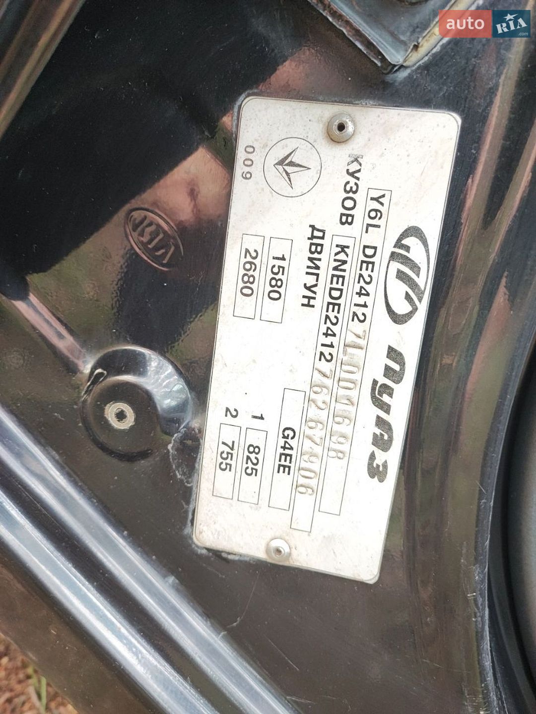 KIA RIO 2007 VIN Y6LDE24127L001698 фото оголошення 34 з 42