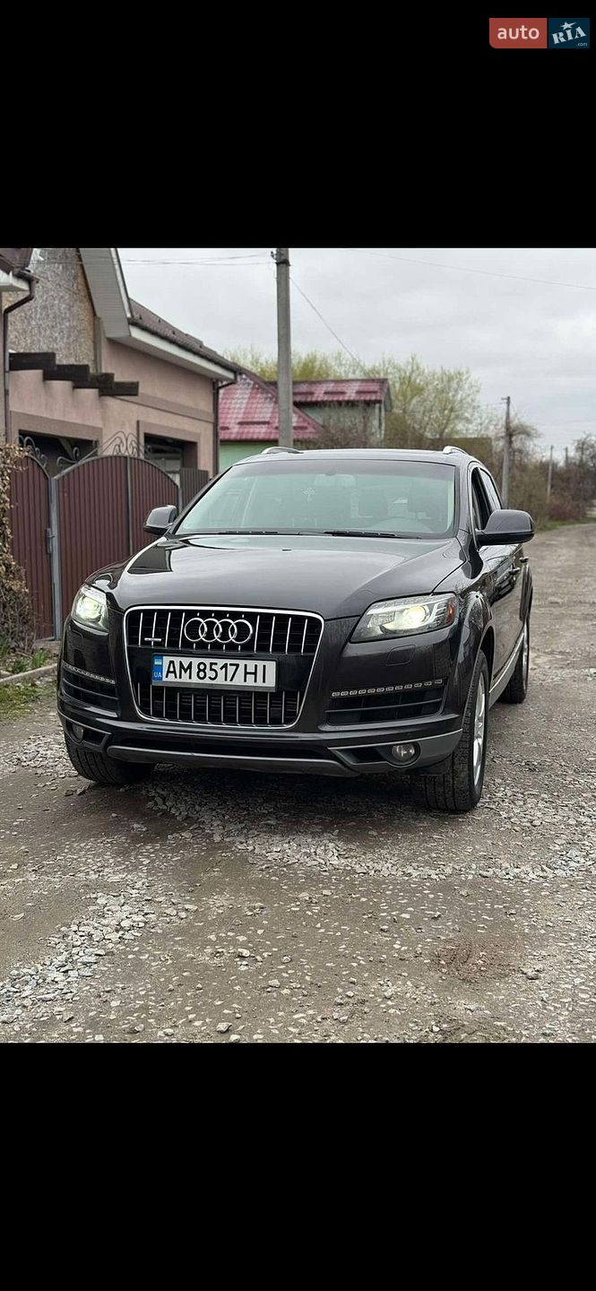Audi Q7 2012 VIN WA1LGAFE3DD001833 фото оголошення 3 з 17