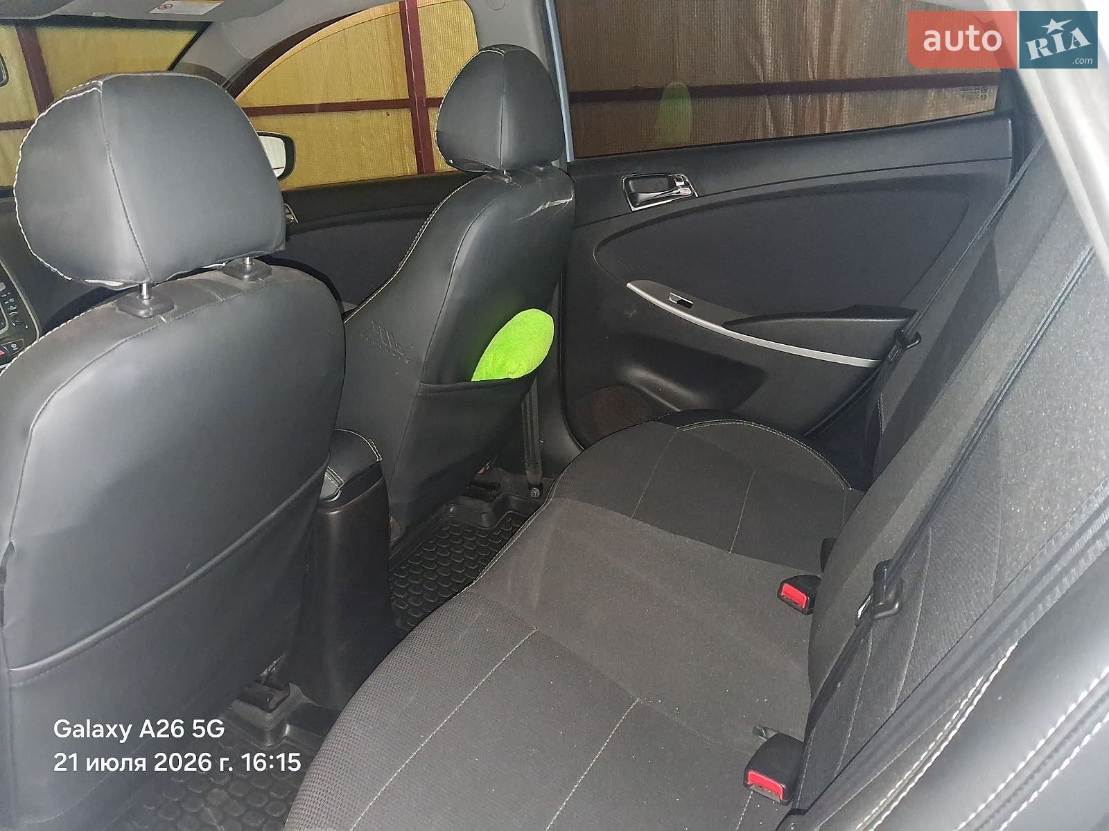 Hyundai Accent 2011 VIN Z94CU41DABR062998 фото оголошення 2 з 12