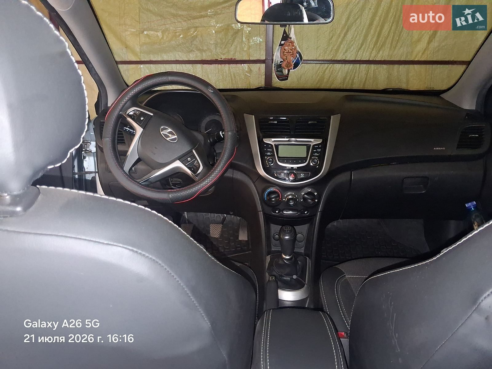 Hyundai Accent 2011 VIN Z94CU41DABR062998 фото оголошення 6 з 12