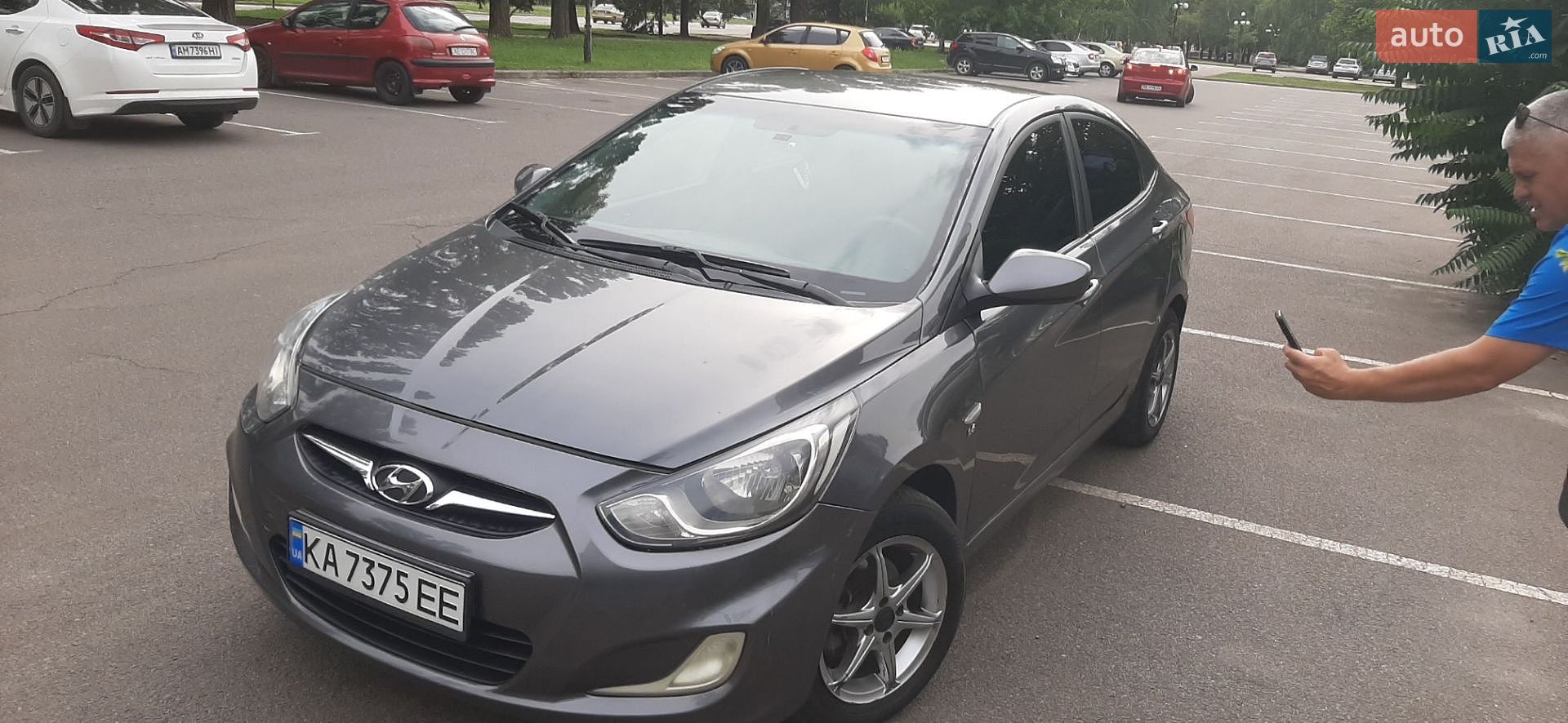 Hyundai Accent 2012 VIN Z94CU41DBCR112581 фото оголошення 6 з 7