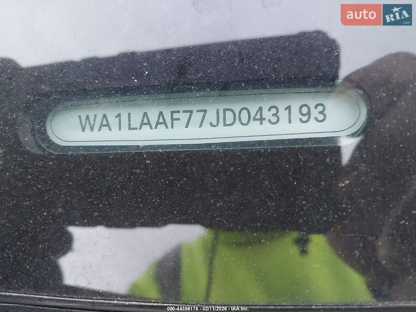 Audi Q7 2018 VIN WA1LAAF77JD043193 фото оголошення 9 з 20
