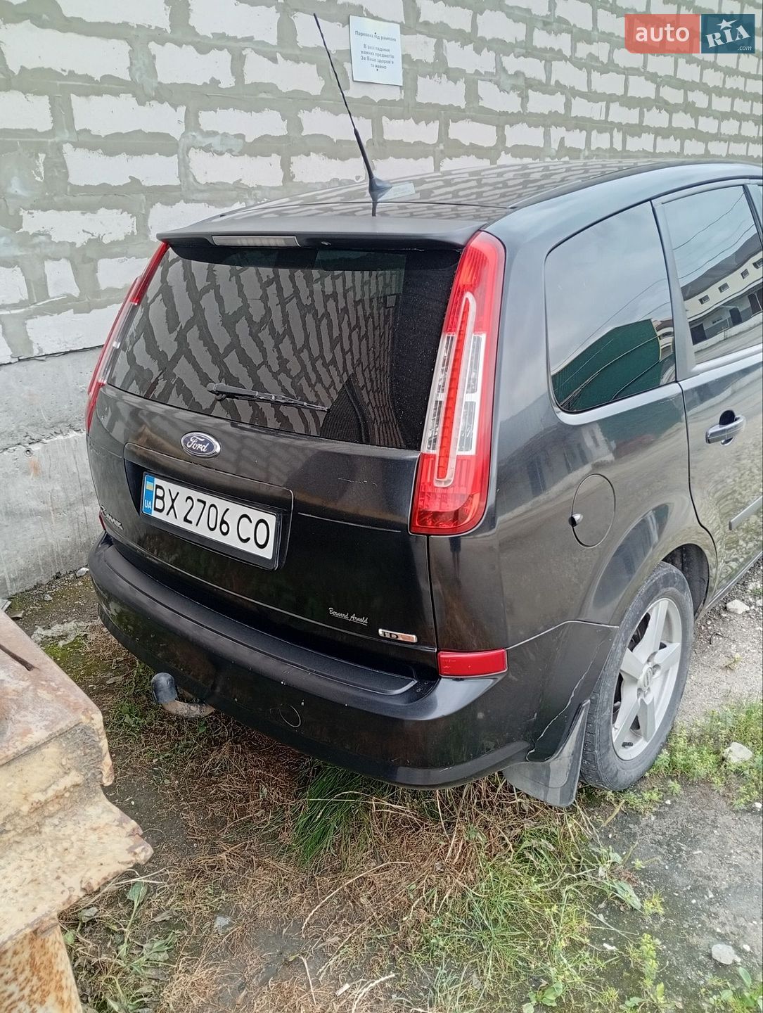 Ford Focus C-Max 2009 VIN WF0EXXGCDE8Y40164 фото оголошення 3 з 6