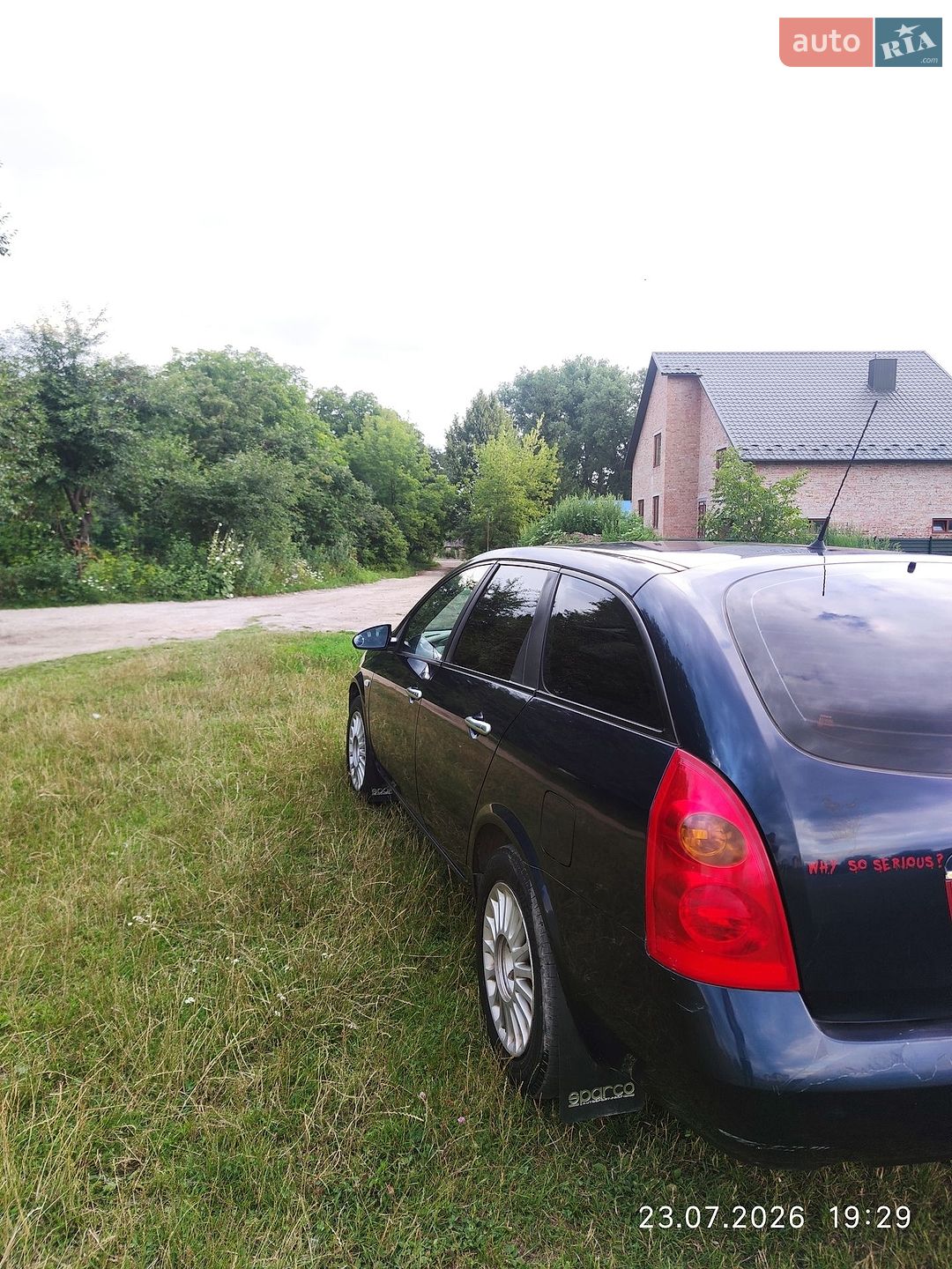 Nissan Primera 2007 VIN SJNTBAP12U2312414 фото оголошення 9 з 23