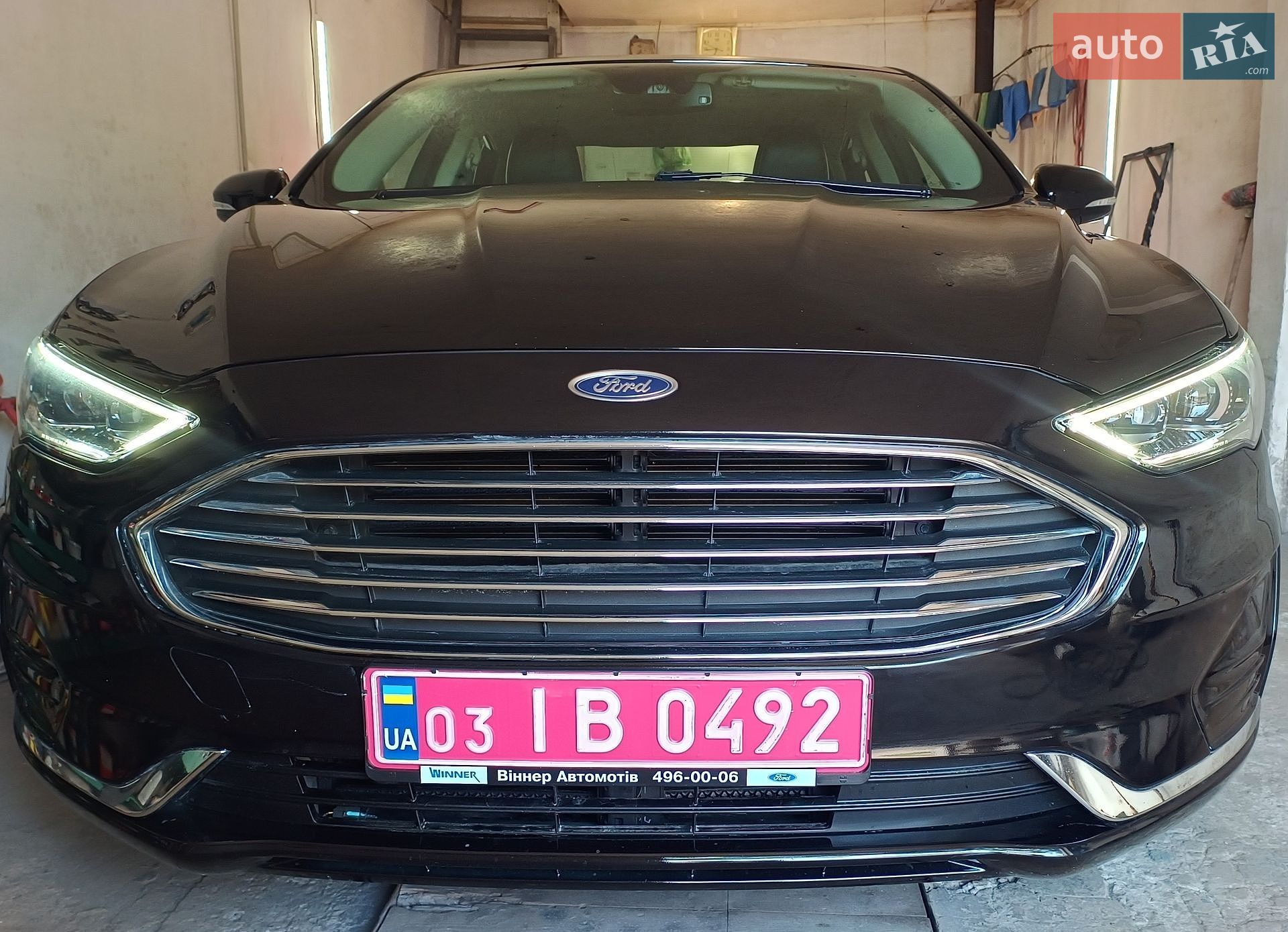 Ford Fusion 2019 VIN 3FA6P0MU9KR154380 фото оголошення 8 з 17
