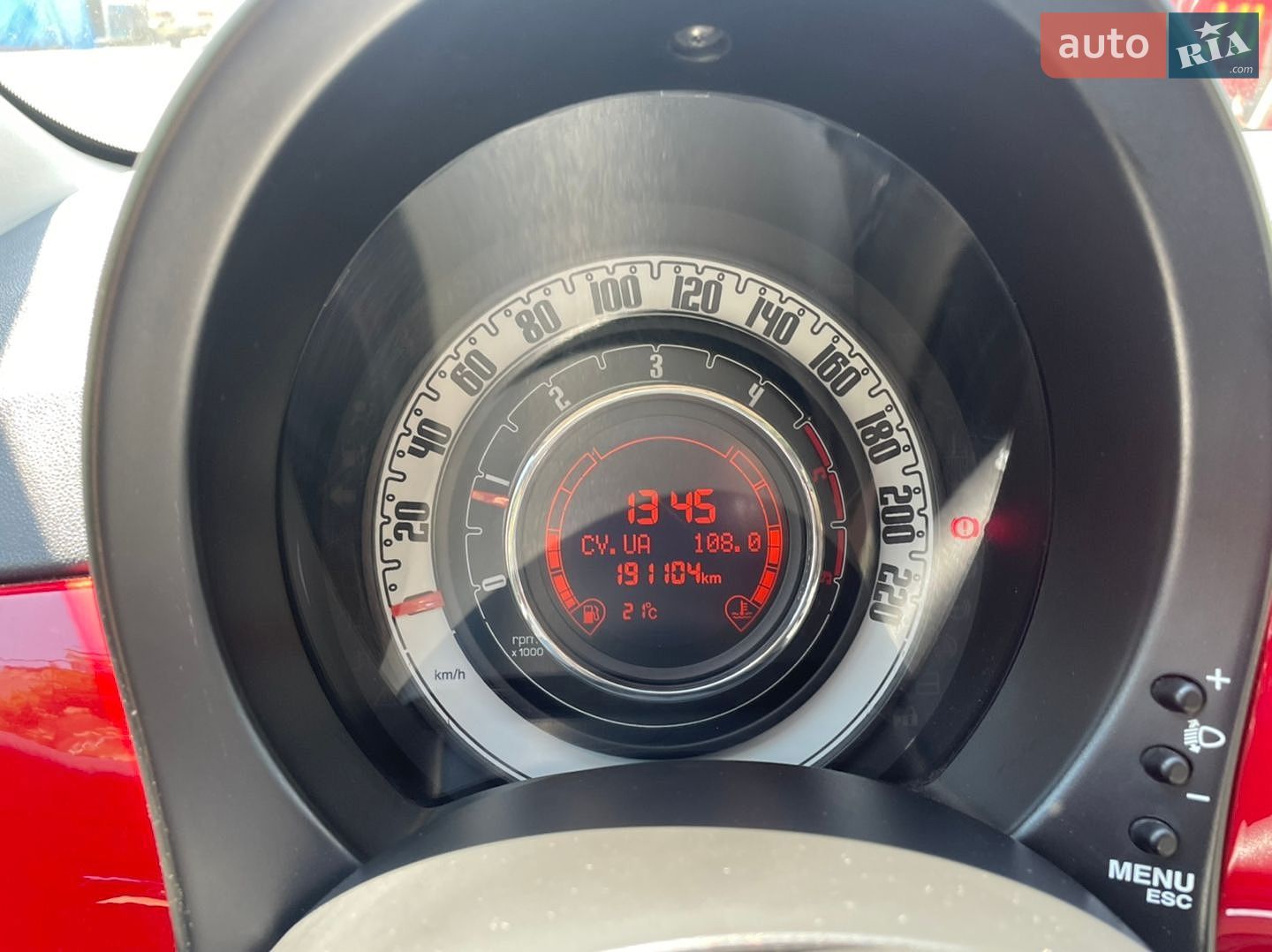Fiat 500 2009 VIN ZFA31200000280253 фото оголошення 17 з 21