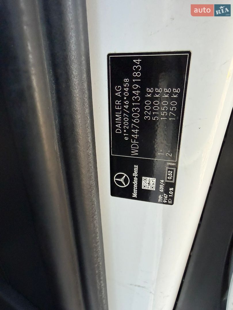 Mercedes-Benz Vito 2018 VIN WDF44760313491834 фото оголошення 43 з 52