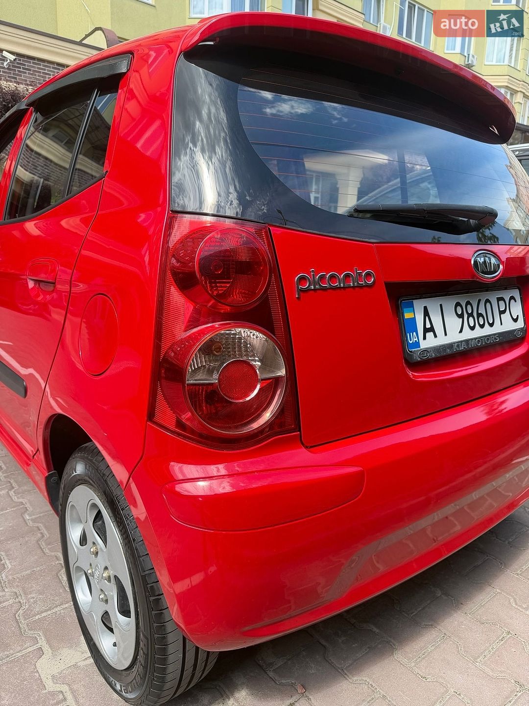 KIA Picanto 2011 VIN Y6DBJ513BBT045982 фото оголошення 9 з 17