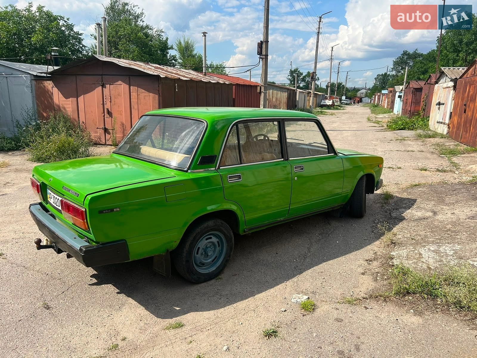 ВАЗ / Lada 2107 1983 VIN XTA210700D0009367 фото оголошення 10 з 15