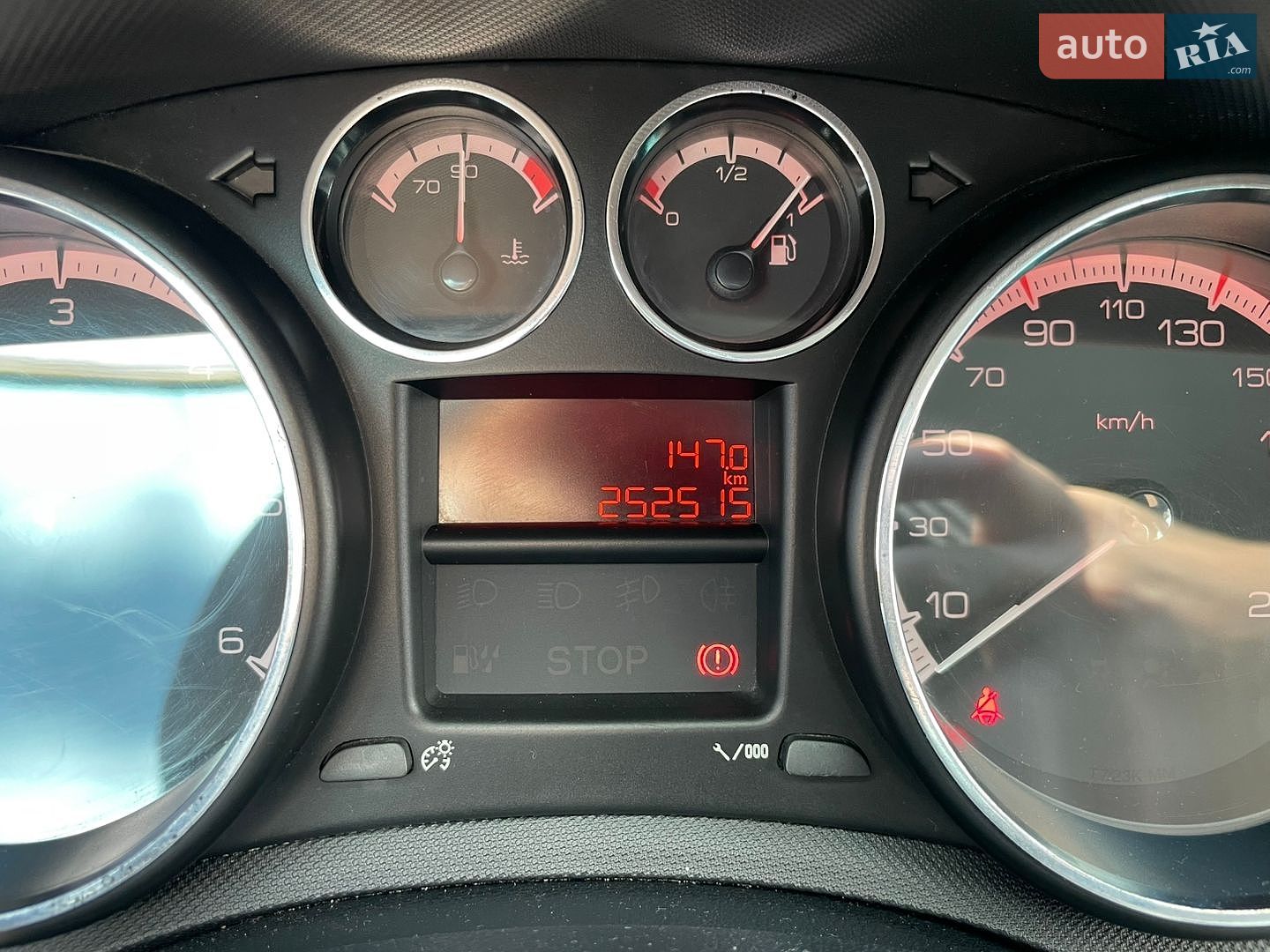 Peugeot 308 2011 VIN VF34H9HP0BS226893 фото оголошення 8 з 19