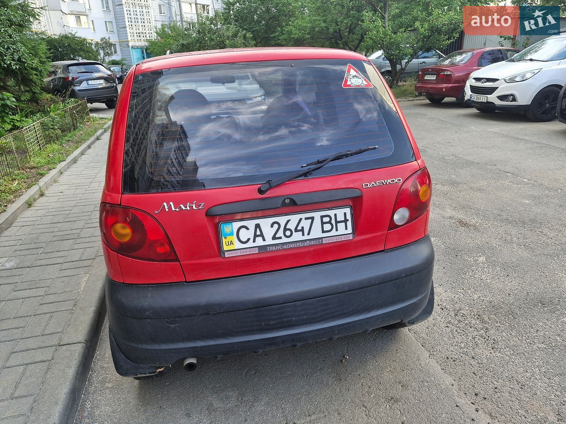 Daewoo Matiz 2007 VIN XWB4A11BD7A104905 фото оголошення 2 з 14