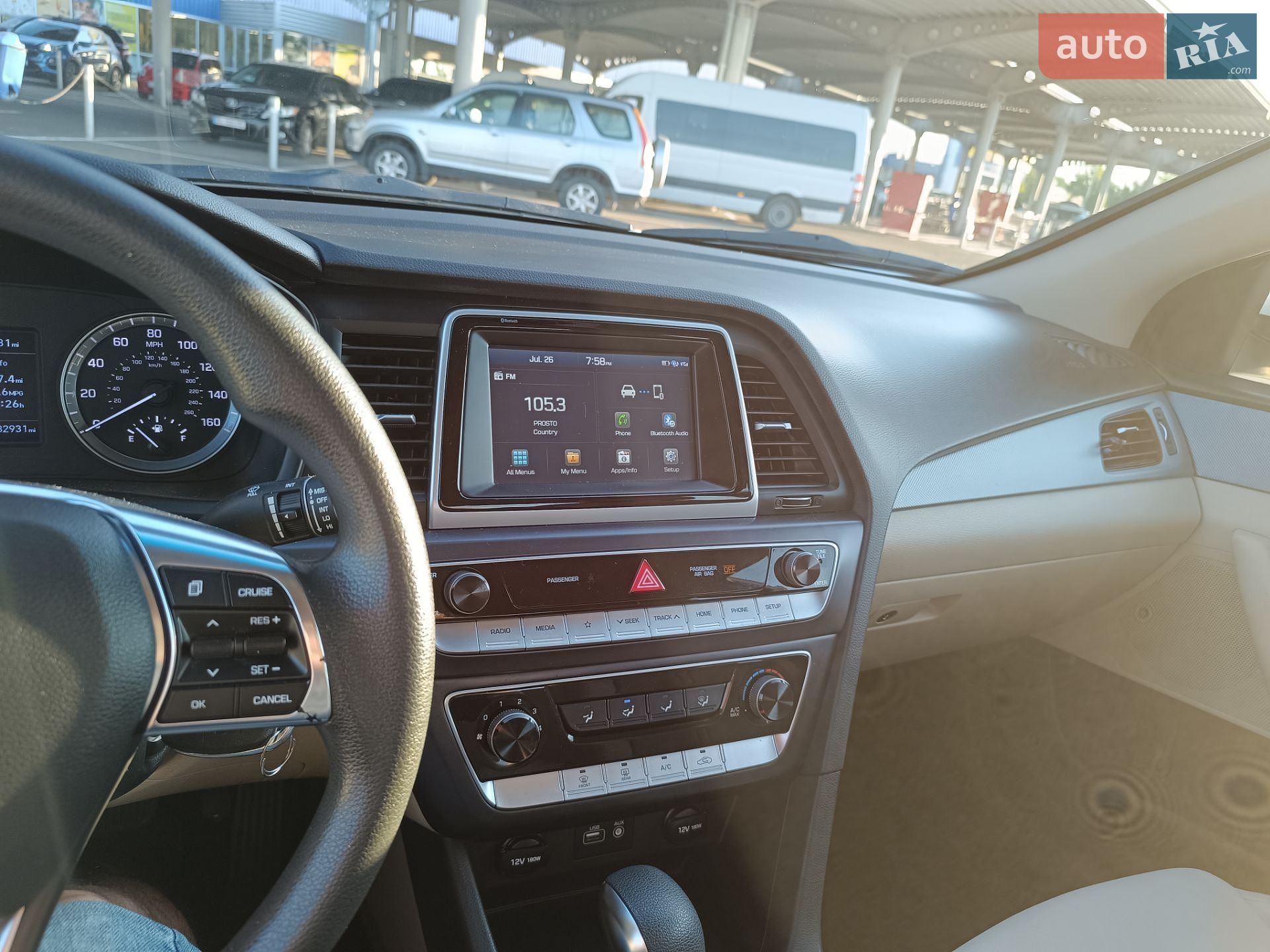 Hyundai Sonata 2017 VIN 5NPE24AF9JH606458 фото оголошення 15 з 19
