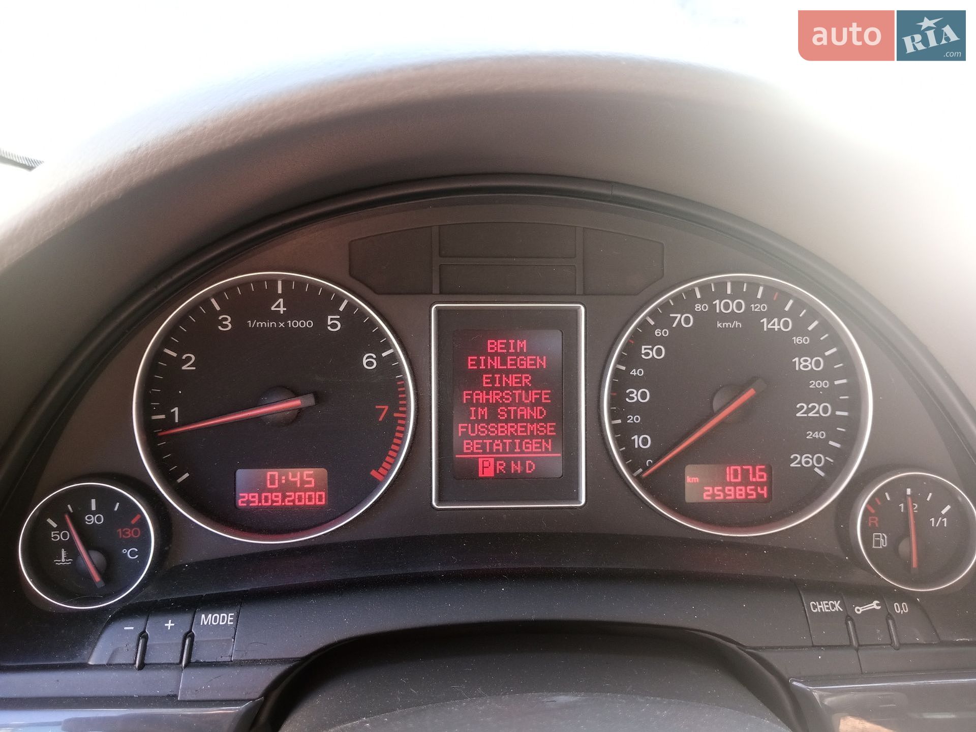 Audi A4 2002 VIN WAUZZZ8E32A068515 фото оголошення 12 з 12