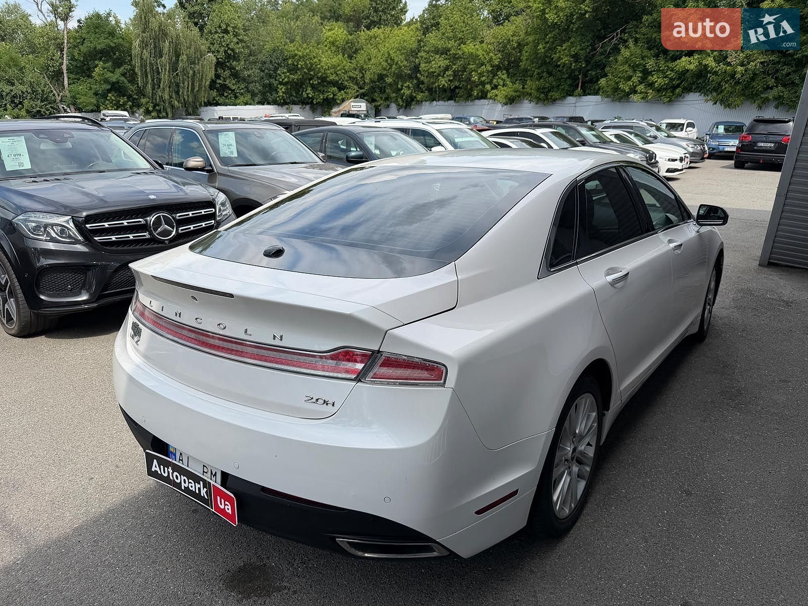 Lincoln MKZ 2014 VIN 3LN6L2LU6ER828519 фото оголошення 5 з 24