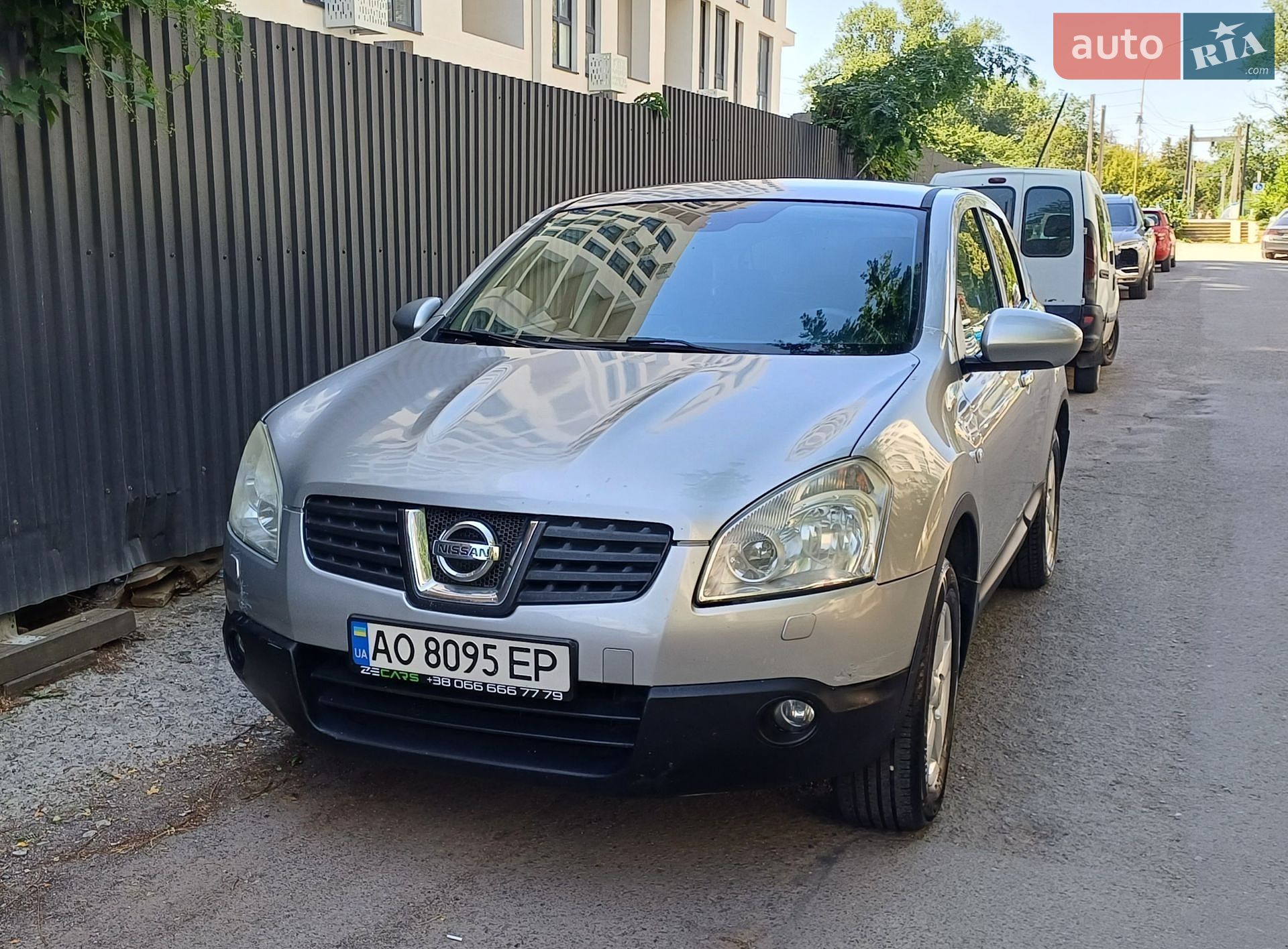 Nissan Qashqai 2007 VIN SJNFAAJ10U1118444 фото оголошення 10 з 35