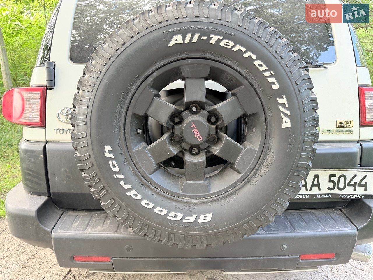 Toyota FJ Cruiser 2008 VIN JTEBU11F78K042330 фото оголошення 27 з 32