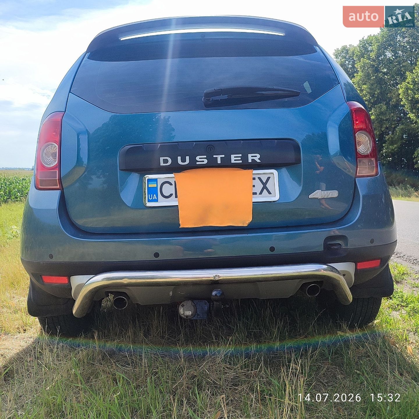 Renault Duster 2010 VIN VF1HSRC8N44207533 фото оголошення 6 з 16