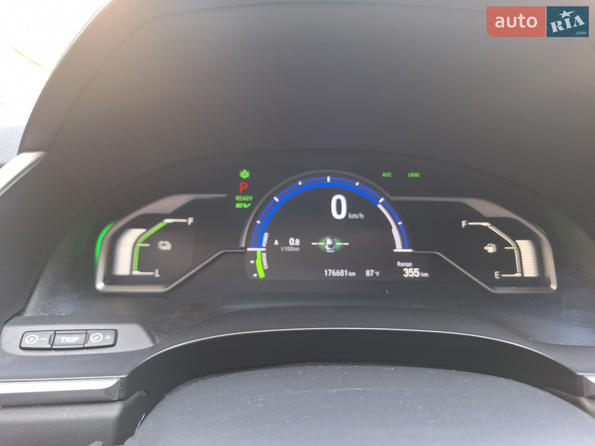 Honda Clarity 2018 VIN JHMZC5F17JC022765 фото оголошення 6 з 15