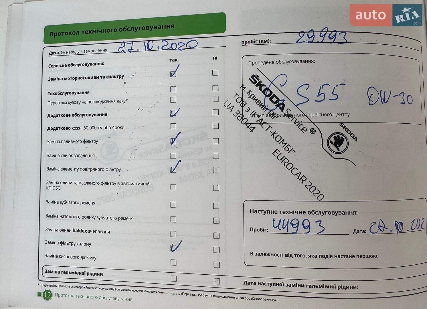 Skoda Kodiaq 2019 VIN TMBLJ6NS4KB401159 фото оголошення 33 з 41