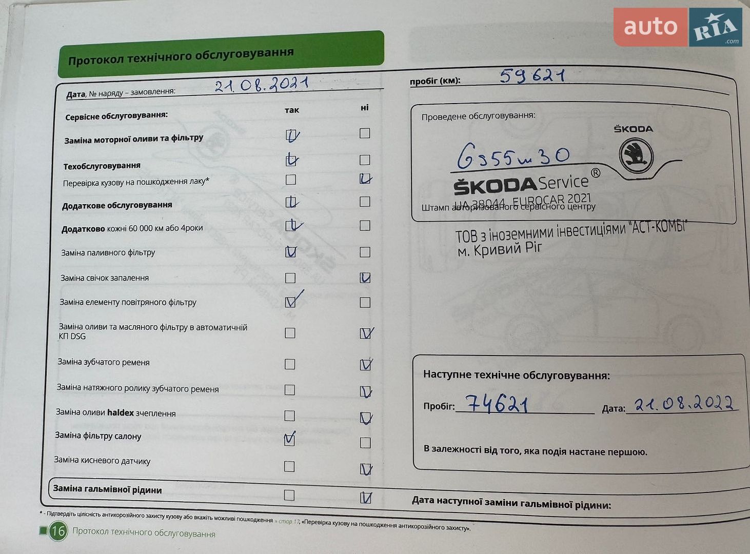 Skoda Kodiaq 2019 VIN TMBLJ6NS4KB401159 фото оголошення 35 з 41