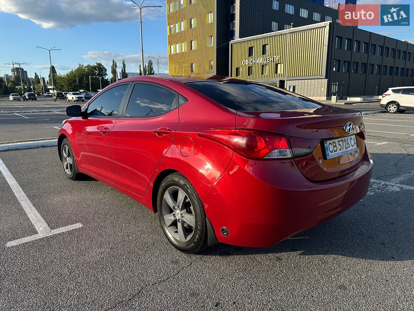 Hyundai Elantra 2012 VIN KMHDH41EBCU686312 фото оголошення 5 з 10