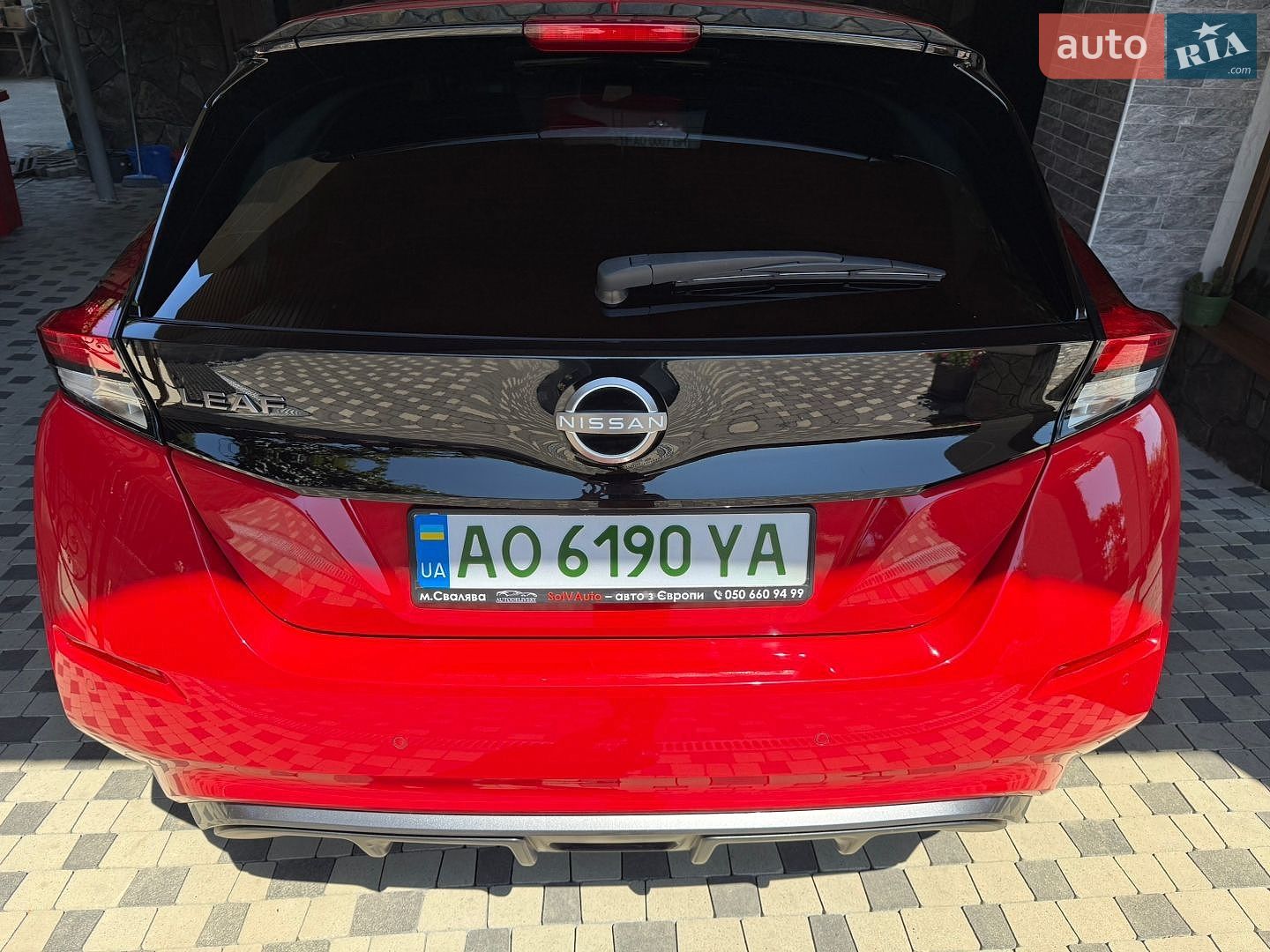 Nissan Leaf 2022 VIN SJNFAAZE1U0162151 фото оголошення 2 з 13