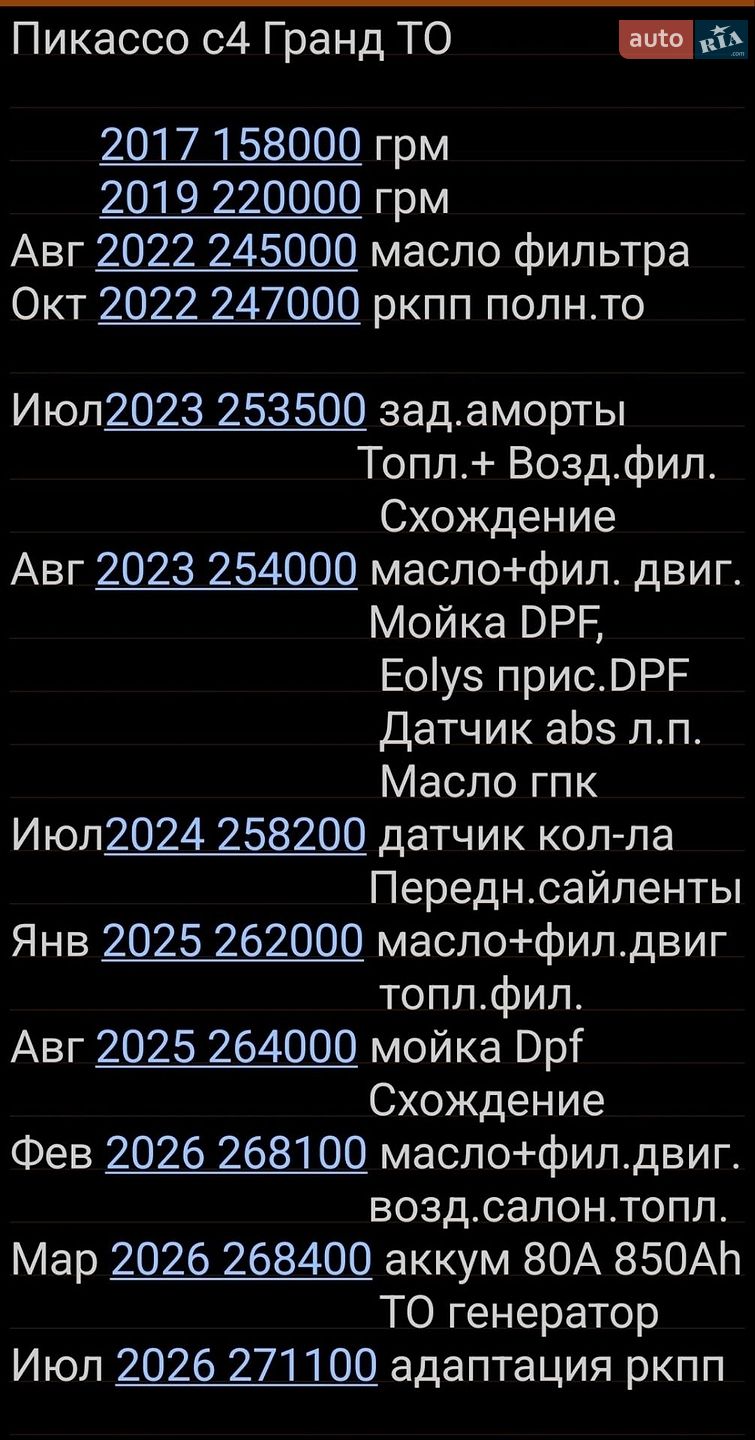 Citroen C4 Picasso 2009 VIN VF7UARHJH9J091980 фото оголошення 33 з 33