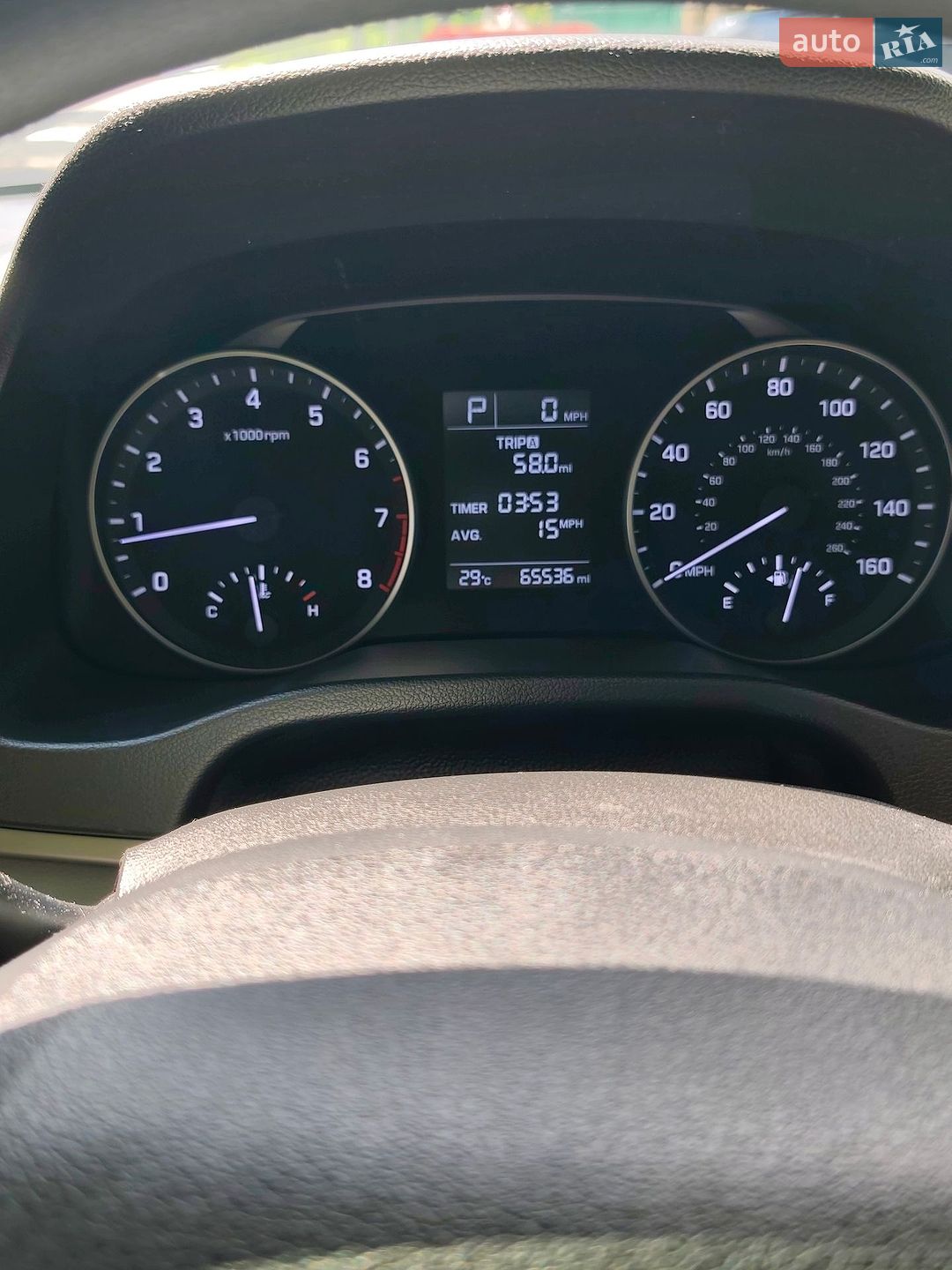 Hyundai Elantra 2016 VIN 5NPD84LF1HH034450 фото оголошення 12 з 17