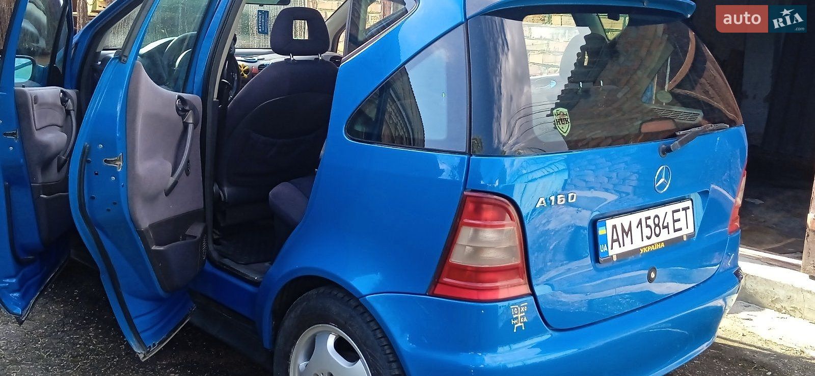 Mercedes-Benz A-Class 1999 VIN WDB1680331J180927 фото оголошення 5 з 7