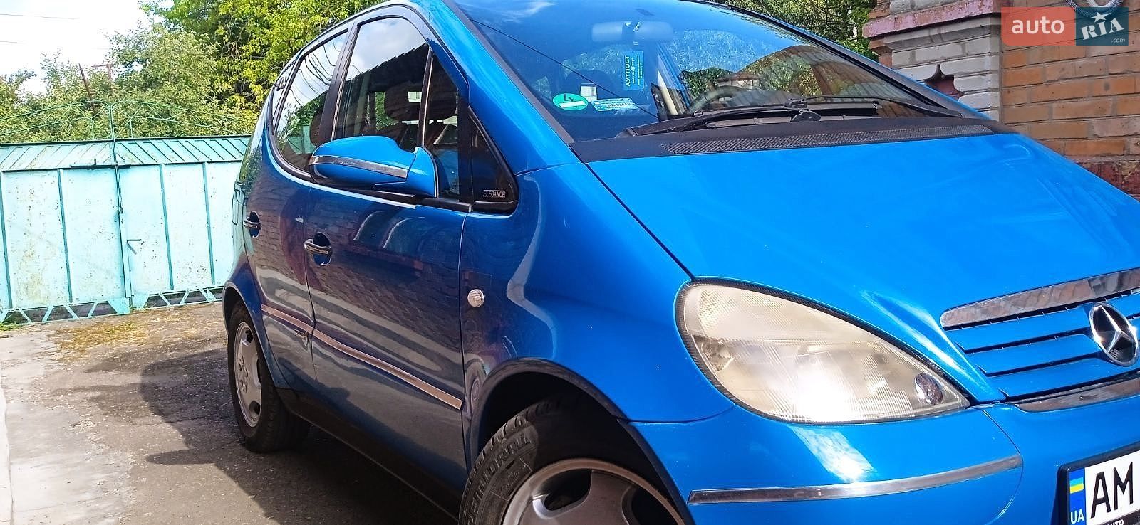 Mercedes-Benz A-Class 1999 VIN WDB1680331J180927 фото оголошення 6 з 7