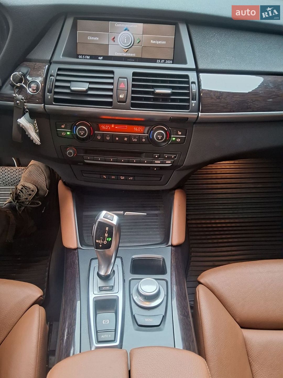 BMW X6 2008 VIN 5UXFG43508L221742 фото оголошення 9 з 13
