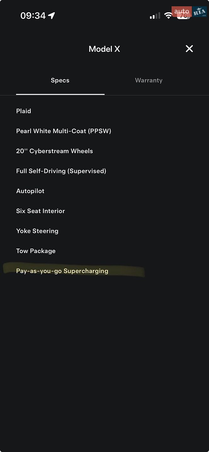 Tesla Model X 2022 VIN 7SAXCBE6XNF354943 фото оголошення 22 з 31