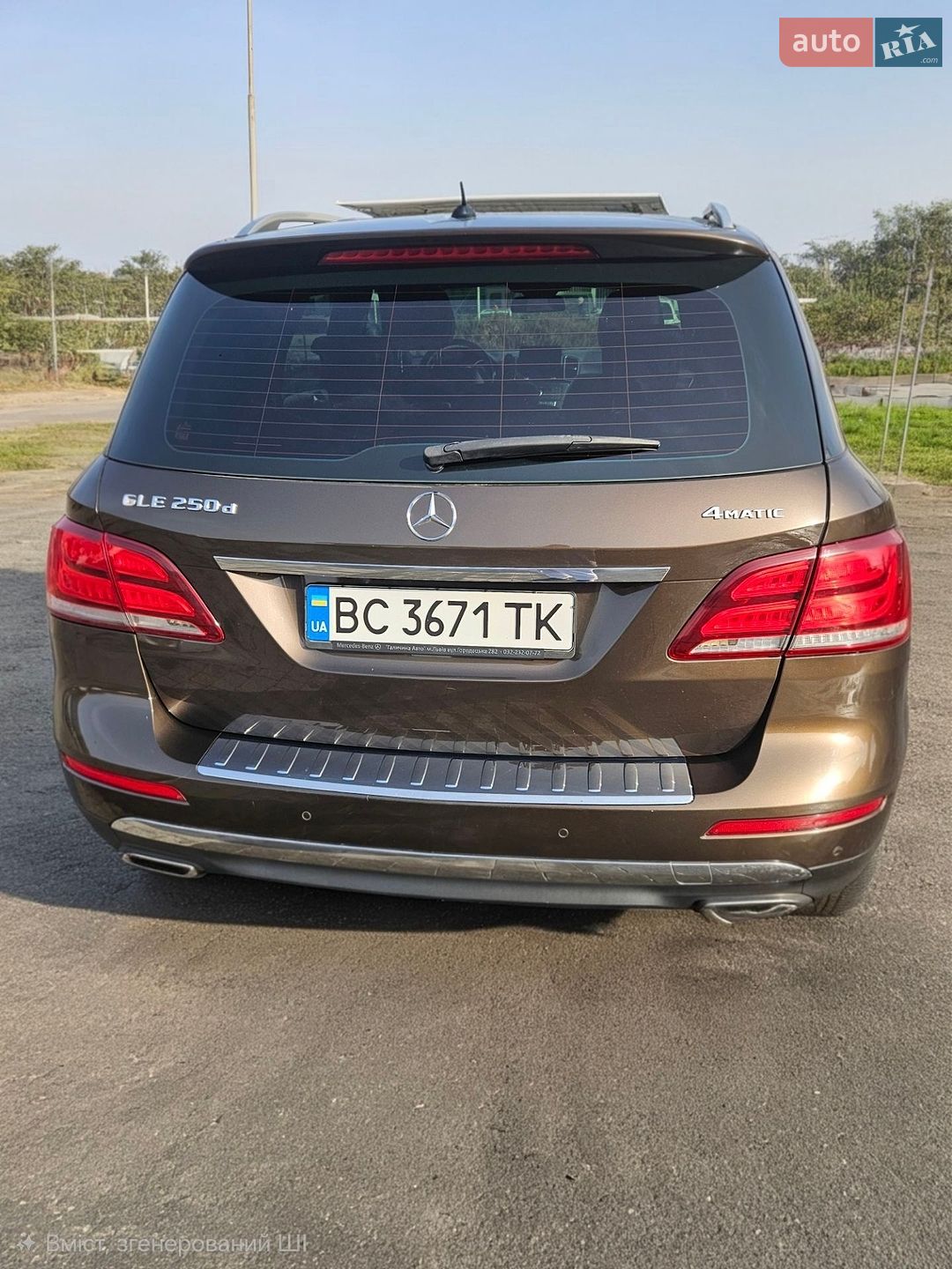 Mercedes-Benz GLE-Class 2017 VIN WDC1660041B053467 фото оголошення 4 з 39