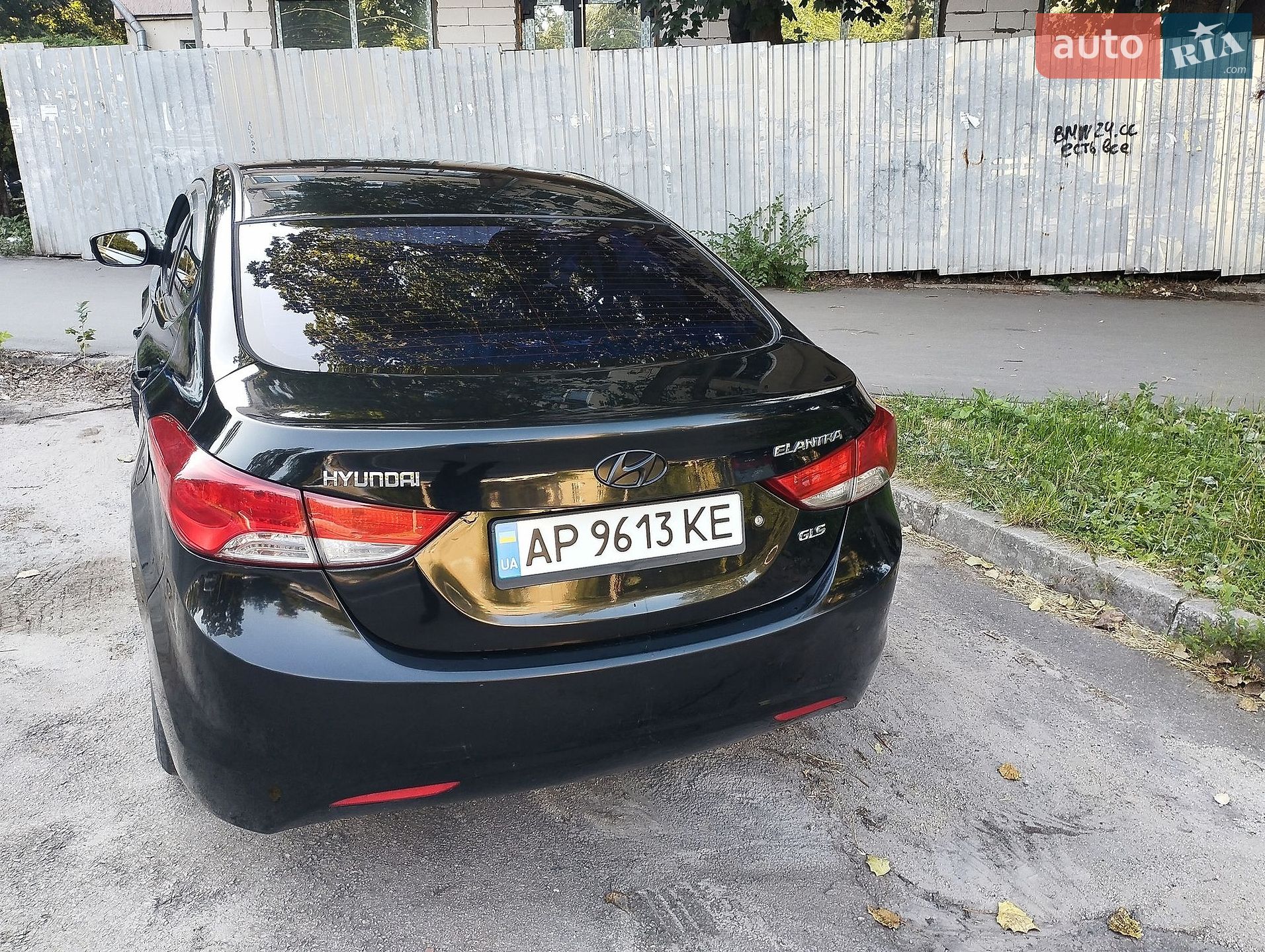 Hyundai Elantra 2013 VIN KMHDH41CADU903666 фото оголошення 3 з 10