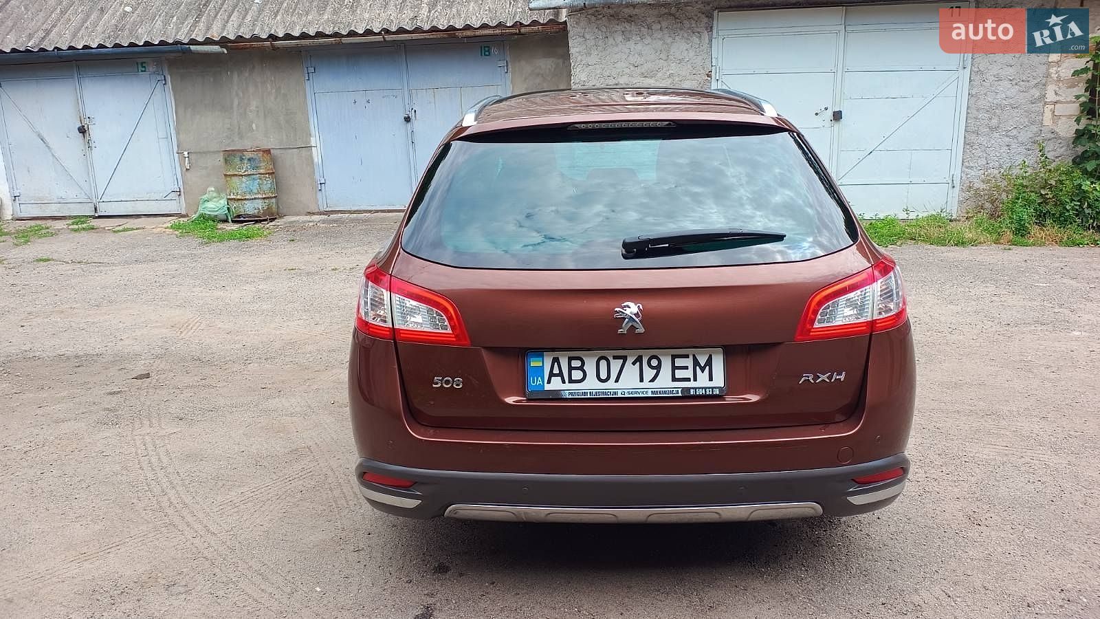 Peugeot 508 RXH 2013 VIN VF38URHC8DL015631 фото оголошення 5 з 16